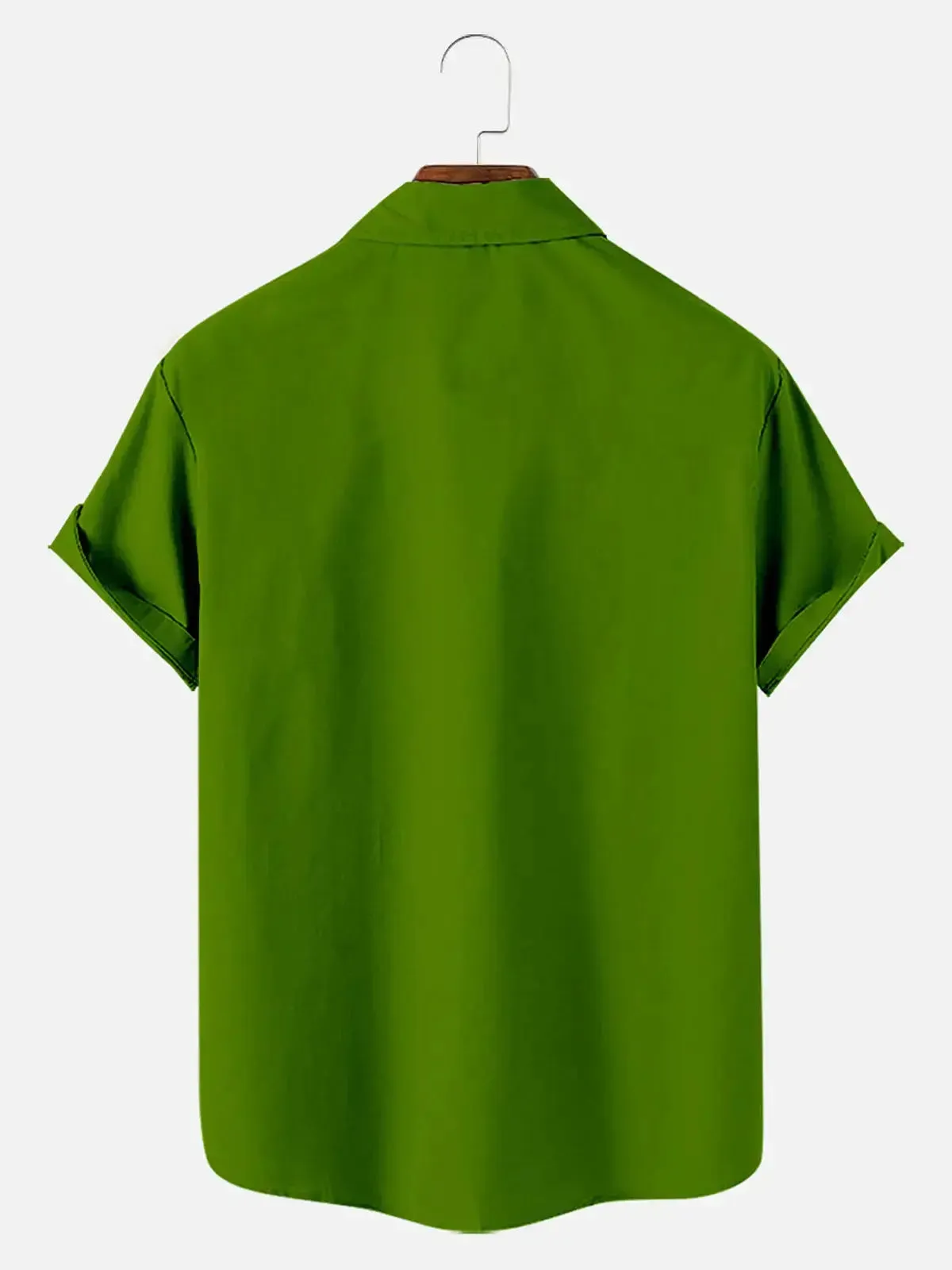 Men's Merry Grinchmas Christmas Short Sleeve Shirt sold by Eleven Oasis product image thumbnail 4