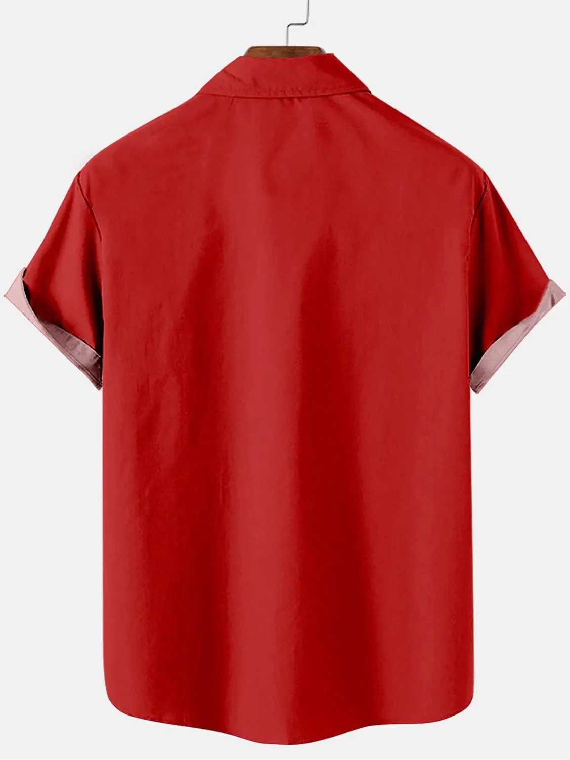 Men's Christmas Elf Light Tangle Short Sleeve Shirt sold by Eleven Oasis product image thumbnail 2