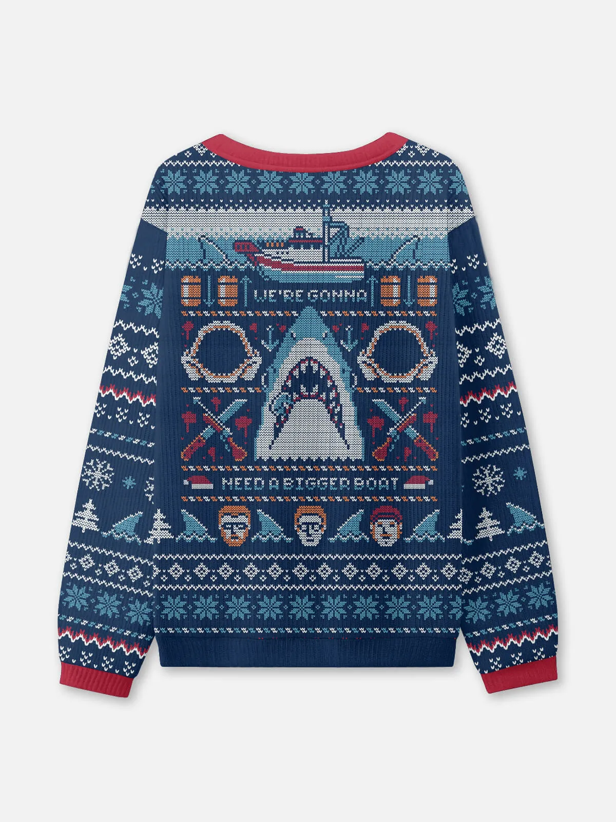 Jaws Ugly Christmas Sweater sold by Eleven Oasis product image thumbnail 2