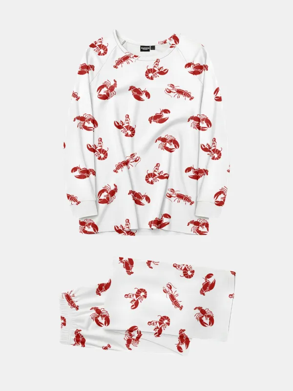Pin-Up Lobster Lounge Pajama Set sold by Eleven Oasis