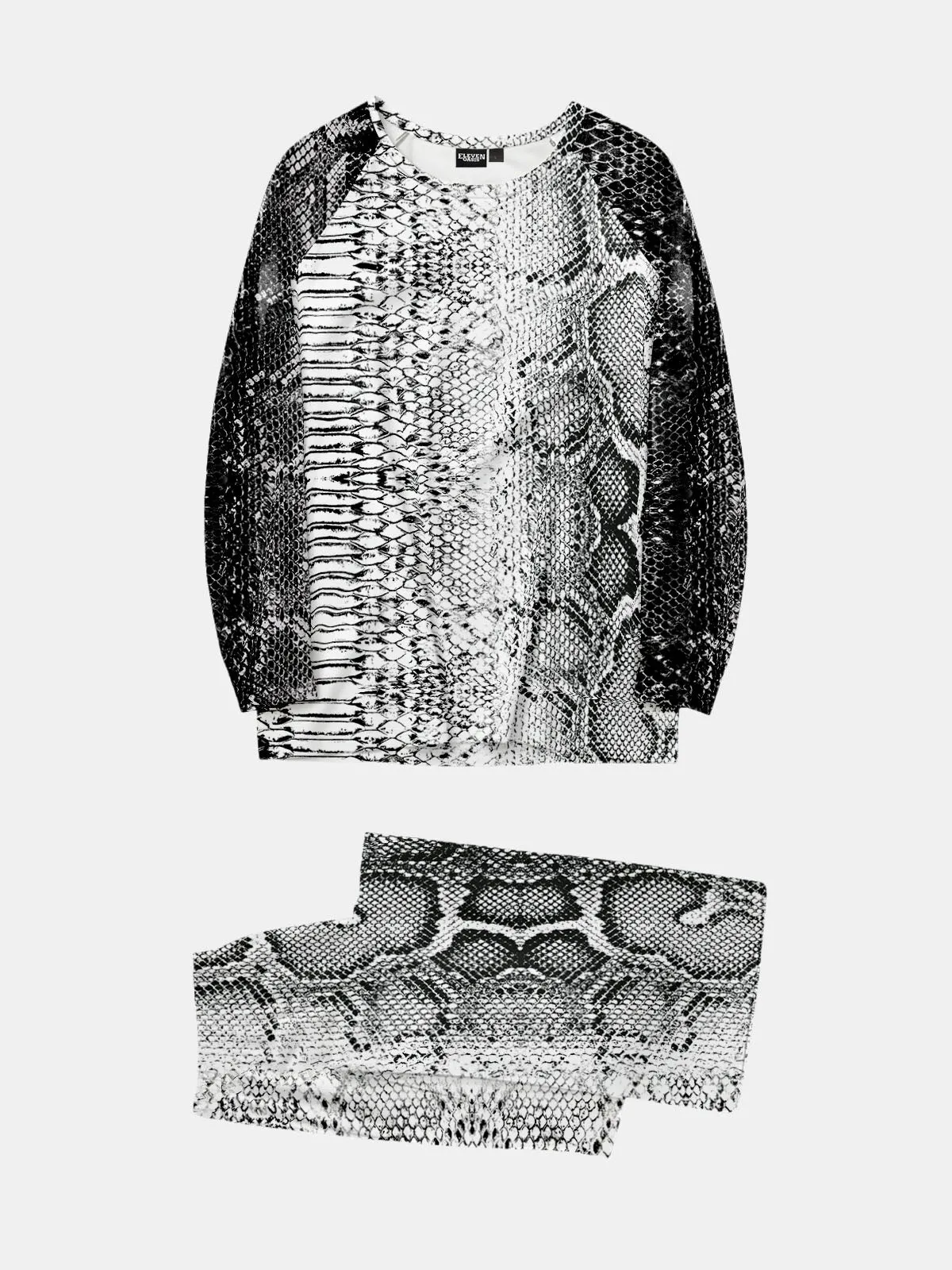 Snakeskin Print Lounge Pajama Set sold by Eleven Oasis