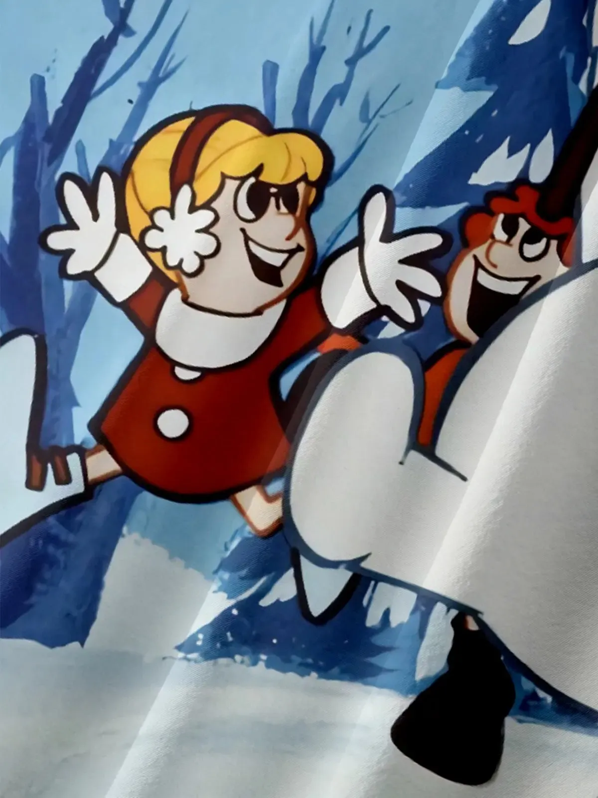 Men's Frosty Cheer Christmas Short Sleeve Shirt sold by Eleven Oasis product image thumbnail 3