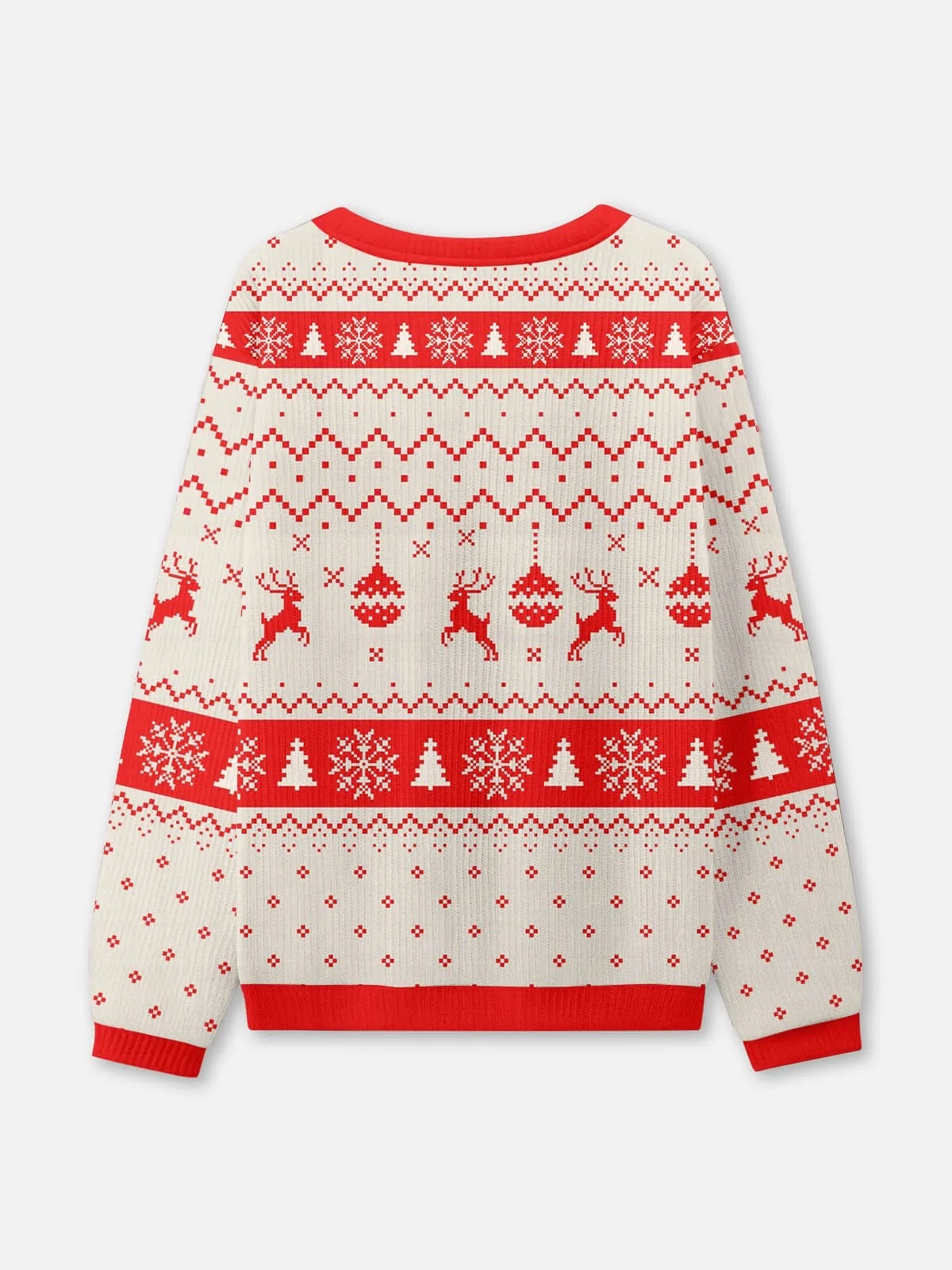 Hang In There It Gets Worse Ugly Christmas Sweater sold by Eleven Oasis product image thumbnail 2