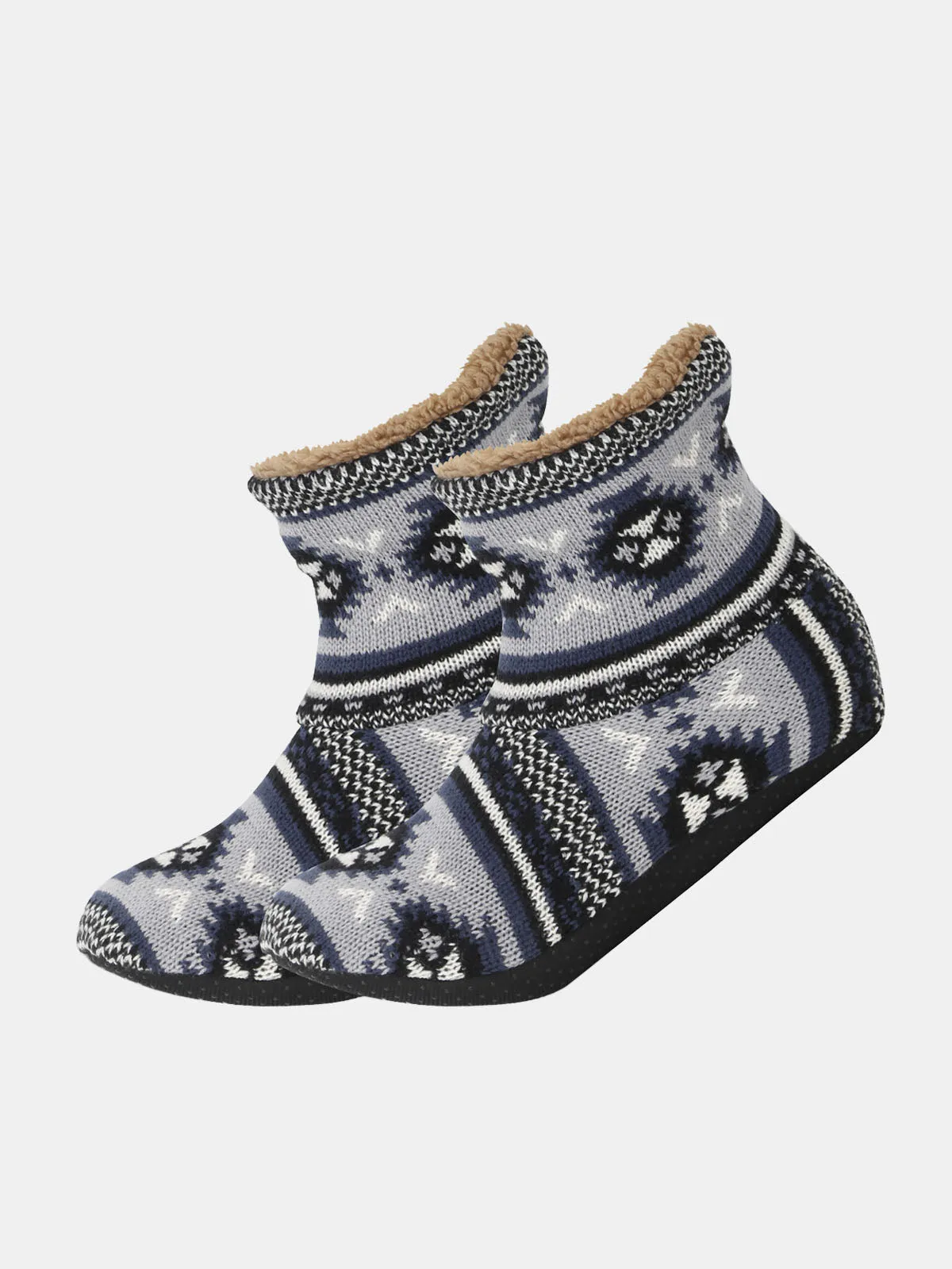 Thick Cushioned Mid-Length Slipper Socks sold by Eleven Oasis product image thumbnail 5