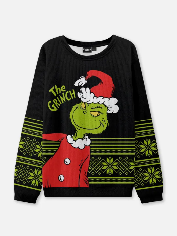 The Grinch Ugly Christmas Sweater sold by Eleven Oasis