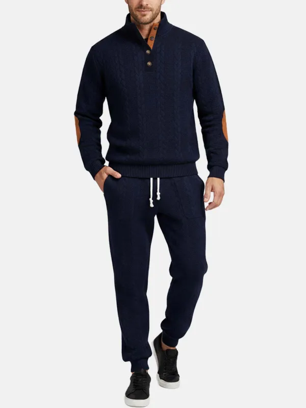 Men's Braided Cable Knit Lounge Set sold by Eleven Oasis