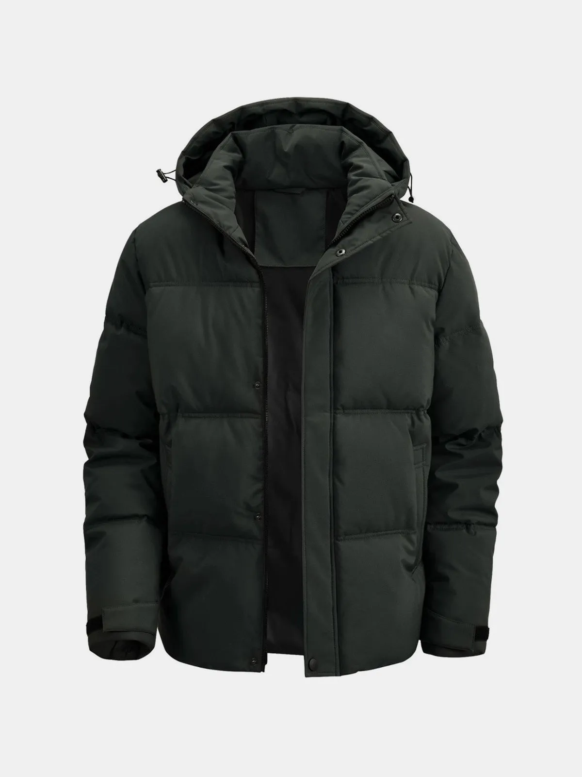 Men's Winter Insulated Hooded Puffer Jacket sold by Eleven Oasis product image thumbnail 5