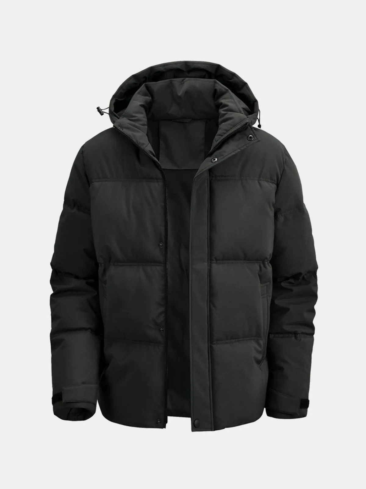 Men's Winter Insulated Hooded Puffer Jacket sold by Eleven Oasis product image thumbnail 4