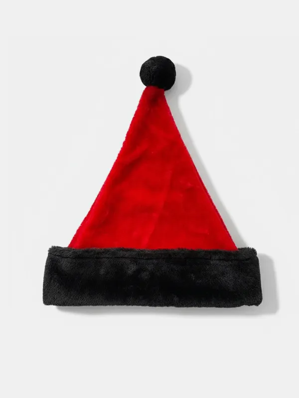 Playful Santa Faux-Fur Holiday Hat made by Eleven Oasis
