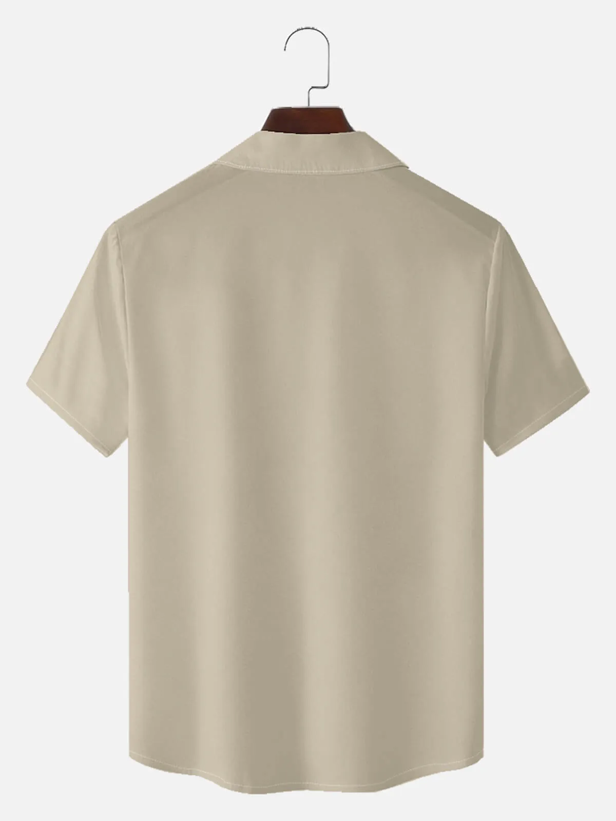 Tall Men's Japanese Tiger & Dragon Mist Short Sleeve Shirt sold by Eleven Oasis product image thumbnail 3