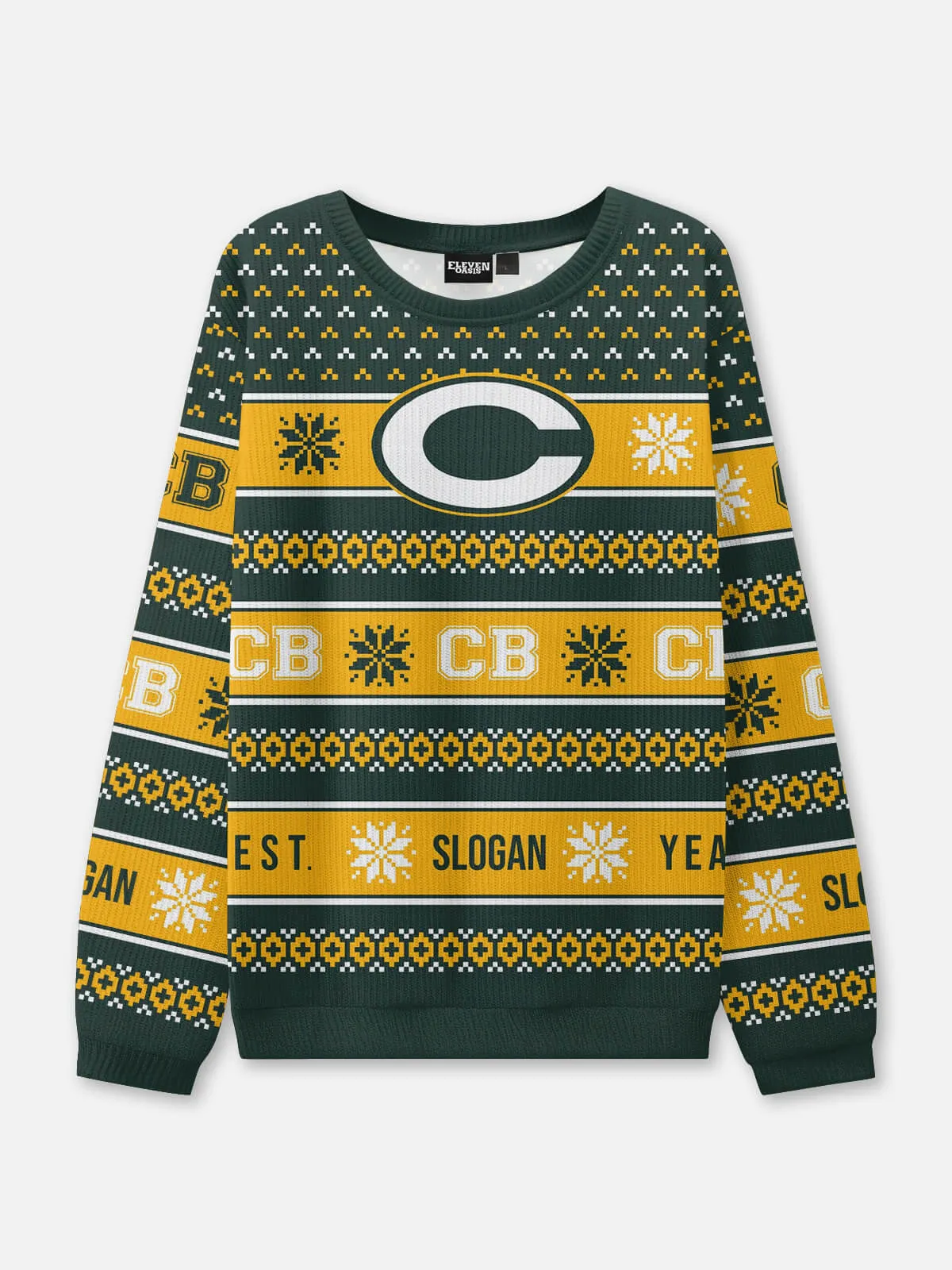 Custom Green Bay Football Sweatshirt sold by Eleven Oasis