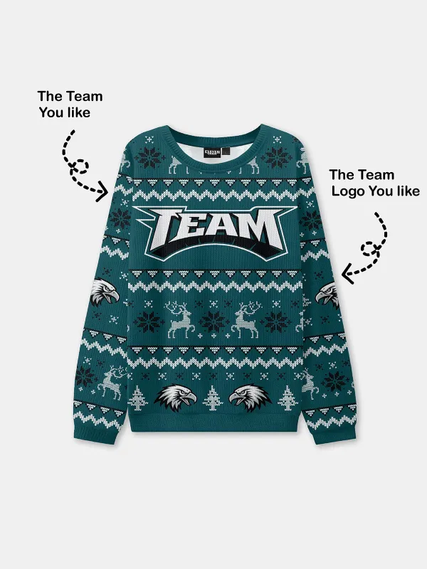 Custom Philadelphia Football Sweatshirt made by Eleven Oasis