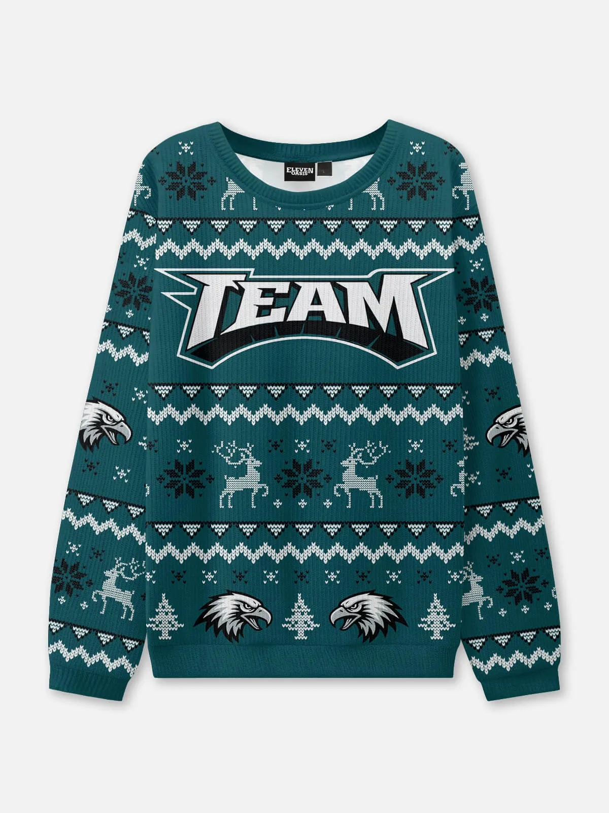 Custom Philadelphia Football Sweatshirt sold by Eleven Oasis product image thumbnail 2