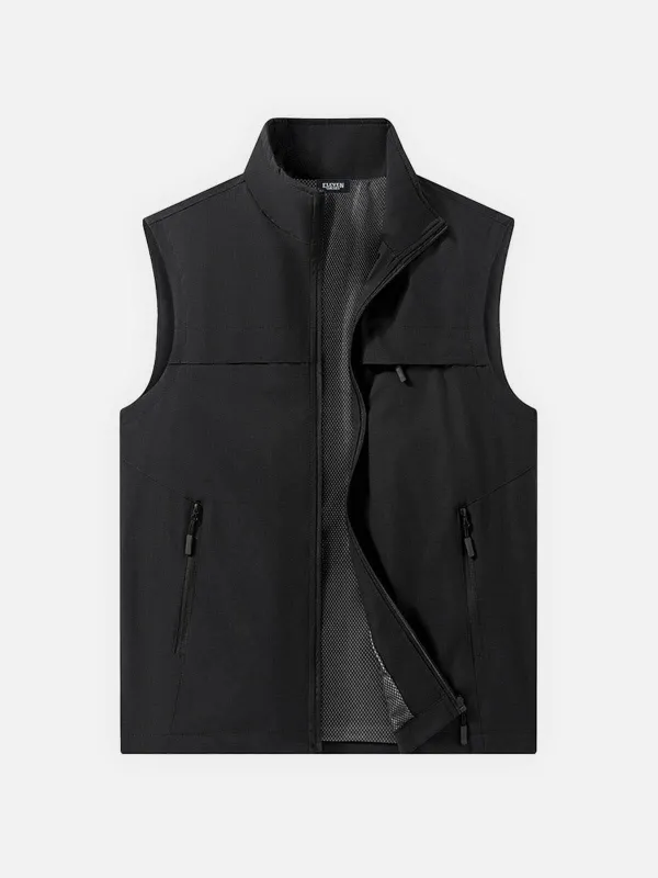 Men's Performance Outdoor Vest made by Eleven Oasis