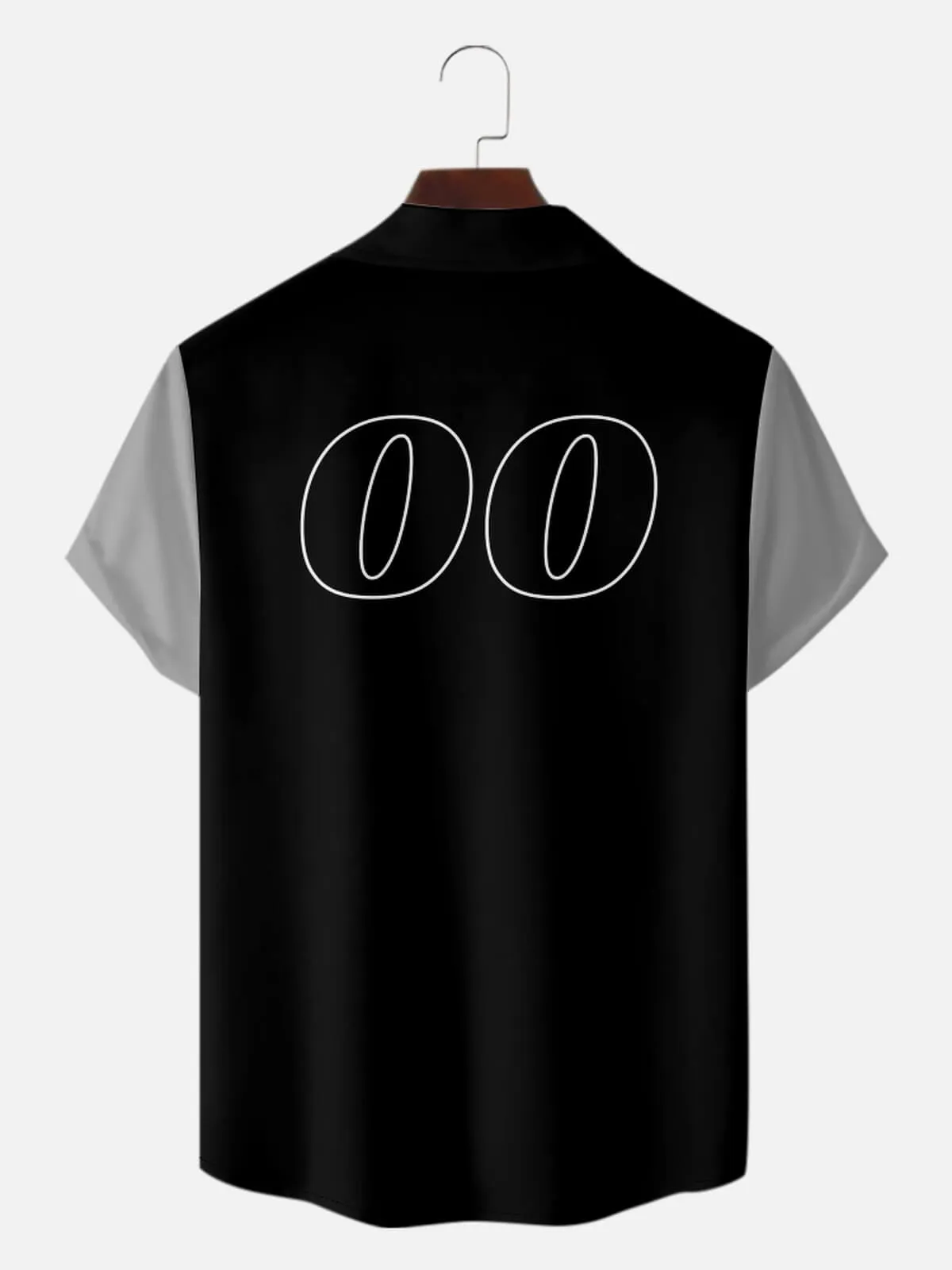 Men's Custom Racing Checkered Short Sleeve Shirt sold by Eleven Oasis product image thumbnail 4