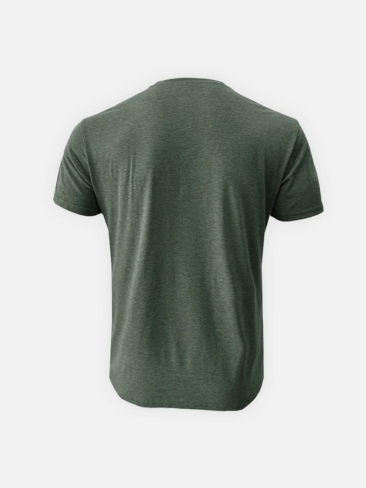 Men's Classic Henley Chest Pocket Short Sleeve Shirt sold by Eleven Oasis product image thumbnail 5
