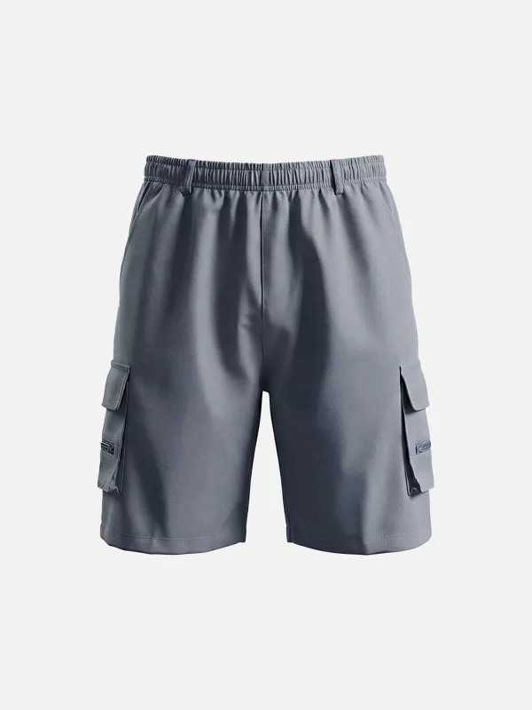 Men's Classic Utility Elastic Waist Cargo Shorts sold by Eleven Oasis