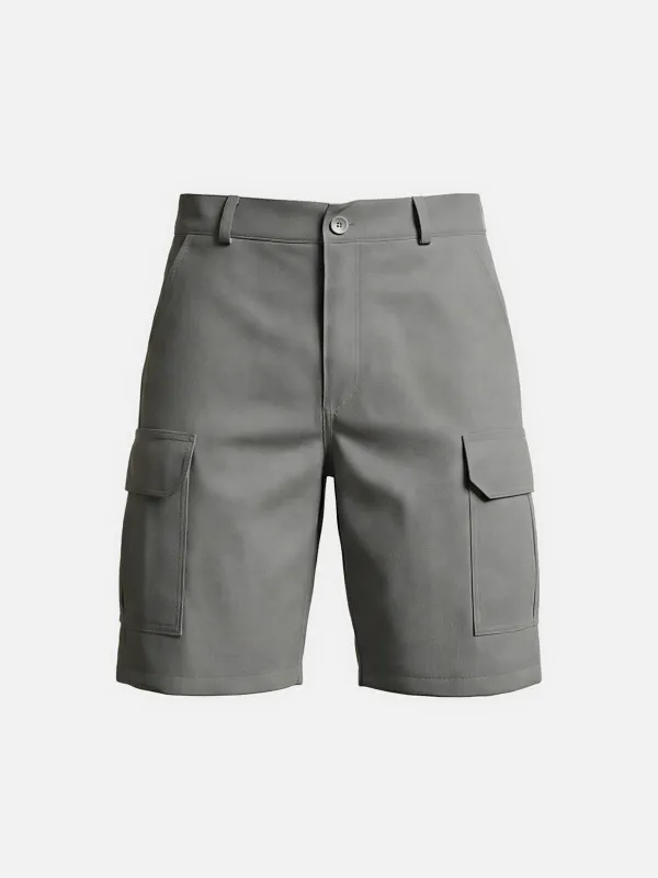 Men's Classic Structured Cargo Shorts sold by Eleven Oasis