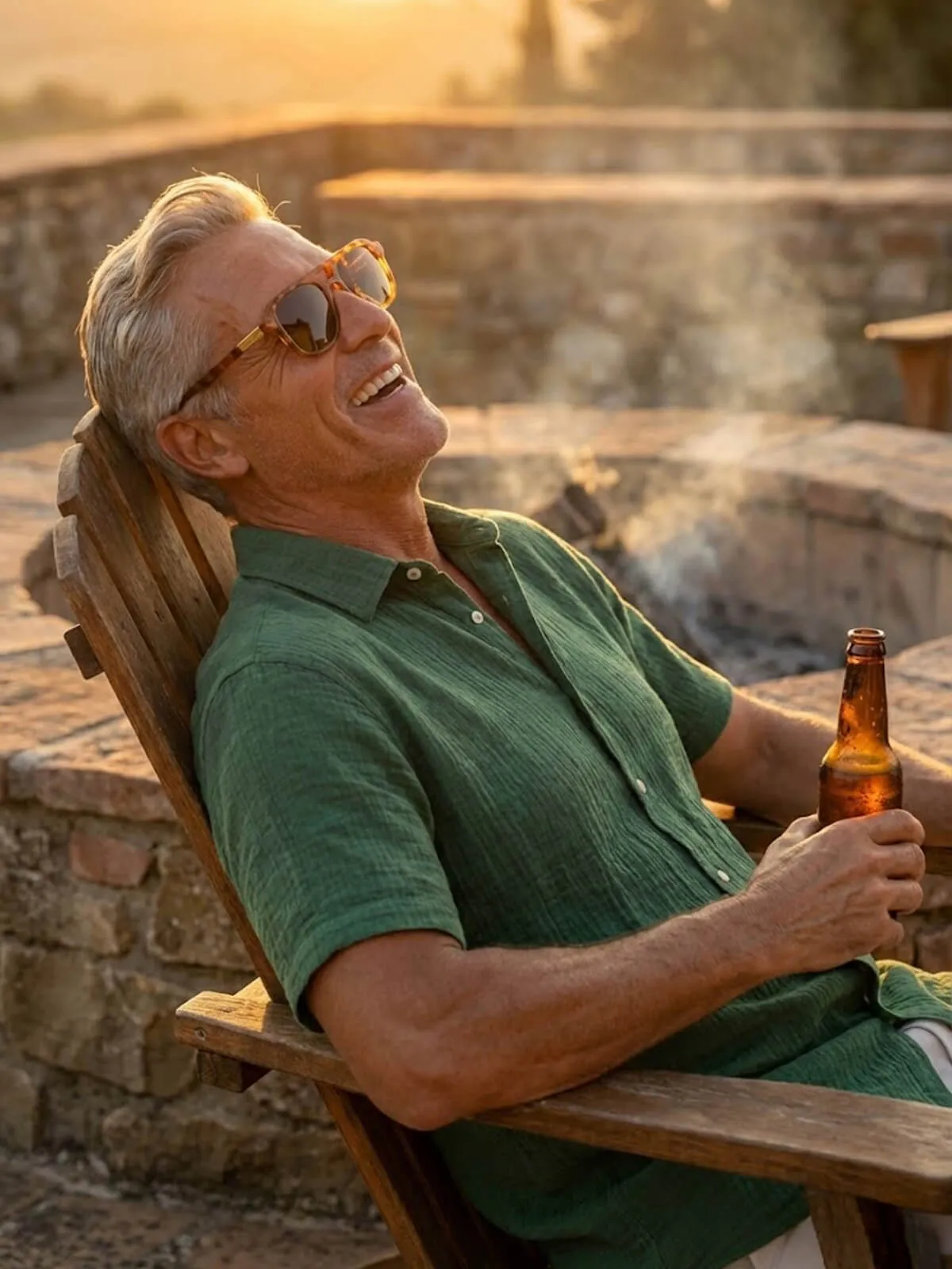 Men's Classic Square Polarized Sunglasses sold by Eleven Oasis product image thumbnail 2