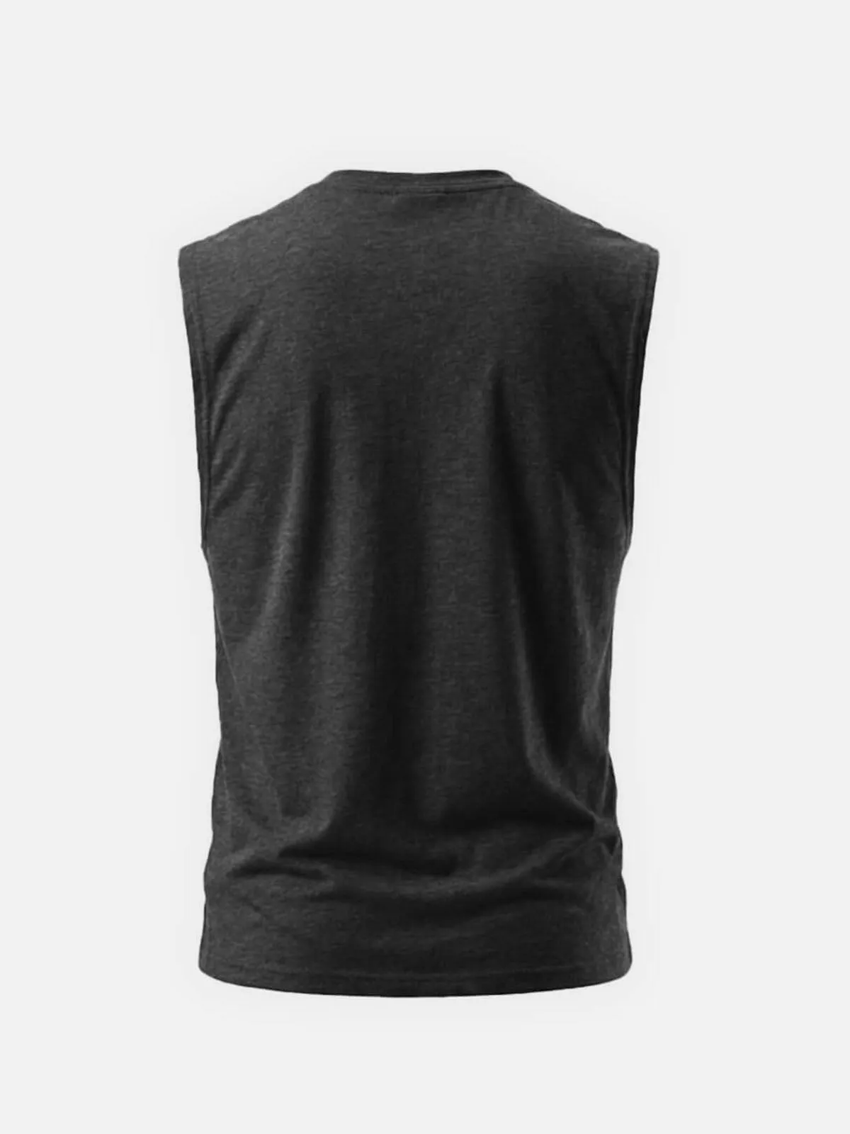 Men's Slim Fit Sleeveless Crew Neck Tank Top sold by Eleven Oasis product image thumbnail 5