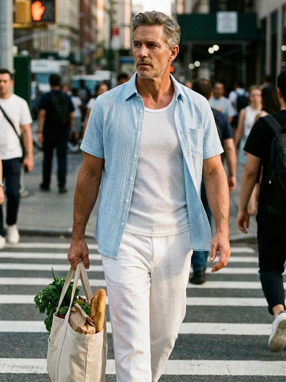 Men's Textured Short Sleeve Button-Up Shirt sold by Eleven Oasis product image thumbnail 3