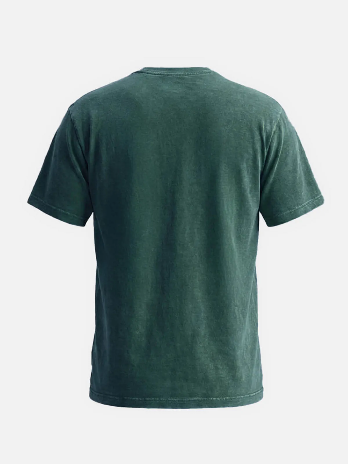 Men's Washed Cotton Short Sleeve T-Shirt sold by Eleven Oasis product image thumbnail 5
