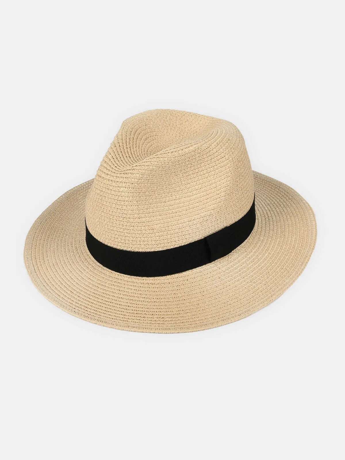 Classic Straw Fedora Hat sold by Eleven Oasis