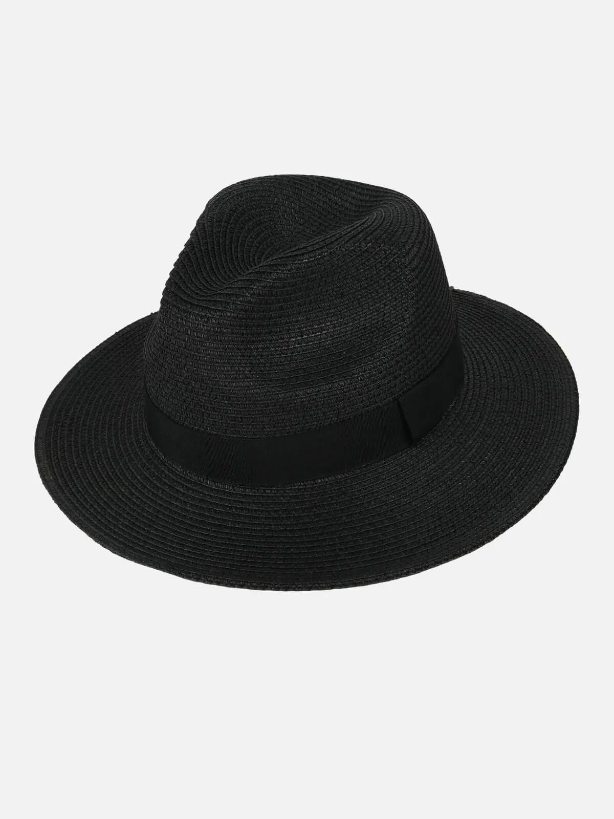 Classic Straw Fedora Hat sold by Eleven Oasis product image thumbnail 3