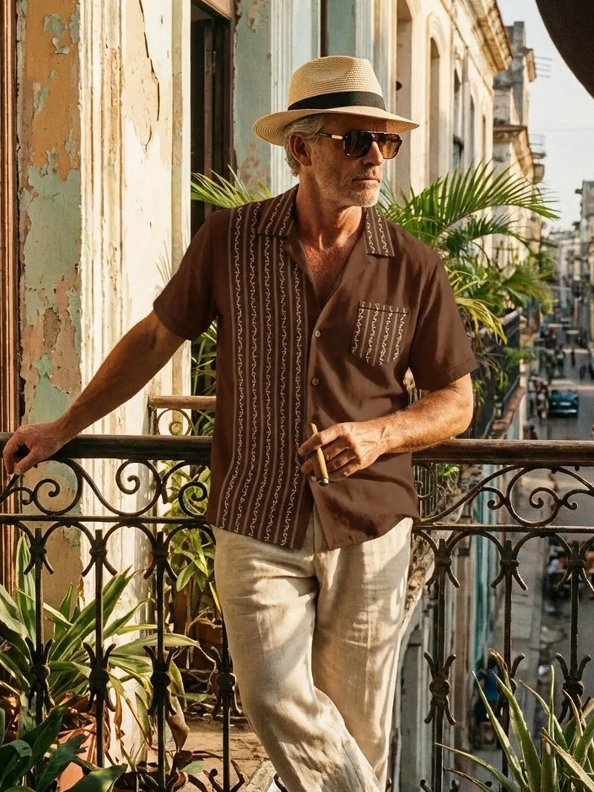 Classic Straw Fedora Hat sold by Eleven Oasis product image thumbnail 2