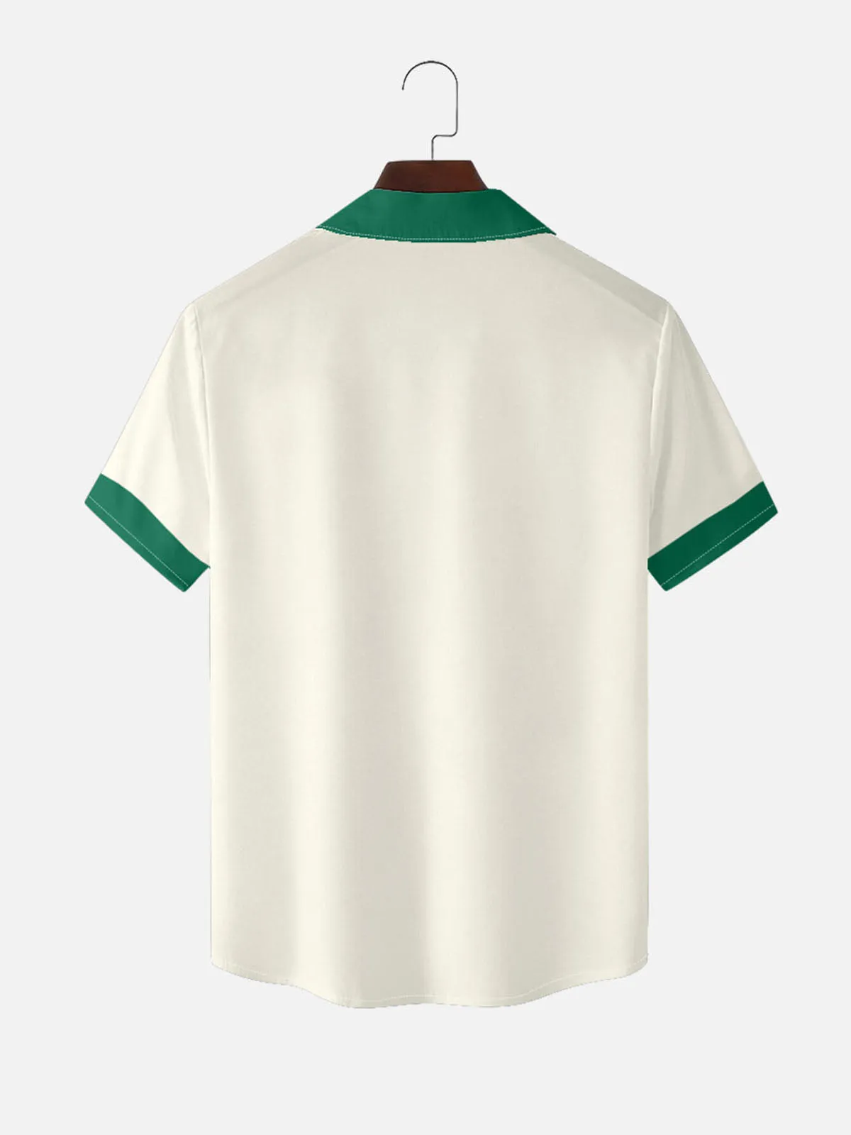 Tall Men's Vintage Citrus Panel Short Sleeve Shirt sold by Eleven Oasis product image thumbnail 3