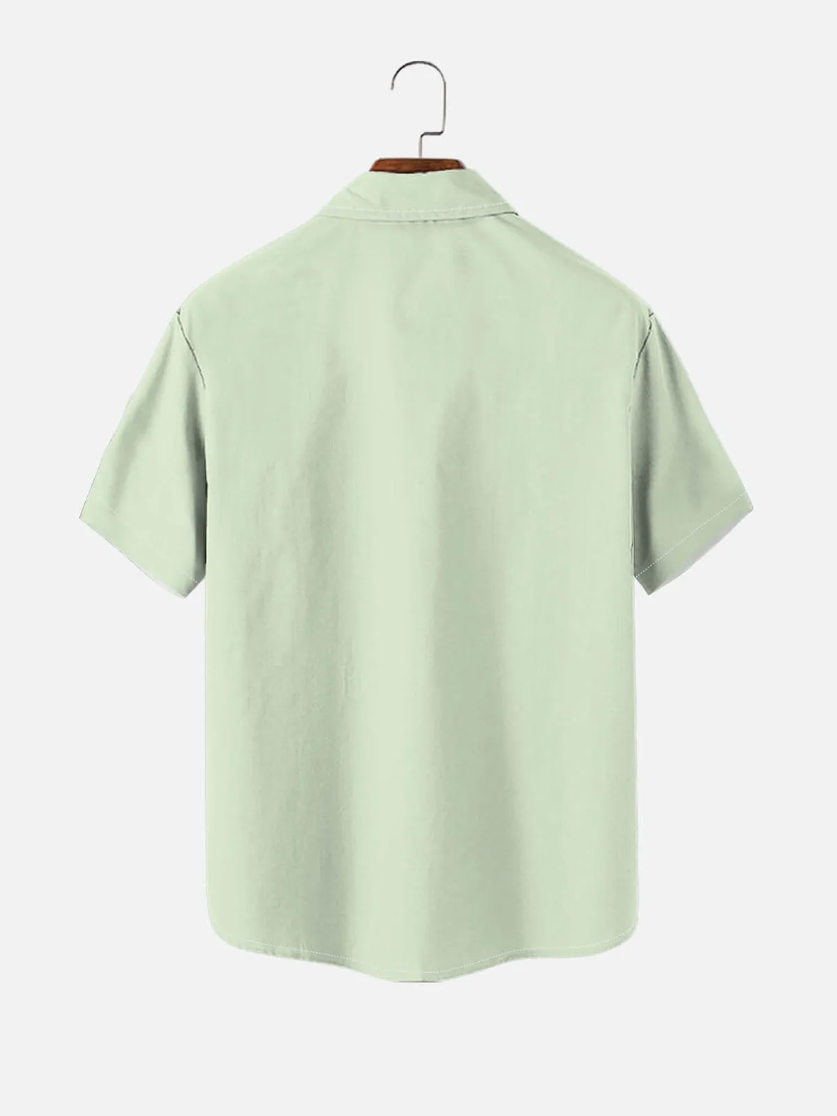 Tall Men's Tropical Parrot Margarita Short Sleeve Shirt sold by Eleven Oasis product image thumbnail 3