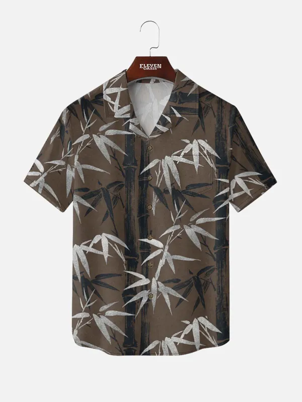 Men's Bamboo Grove Short Sleeve Shirt sold by Eleven Oasis