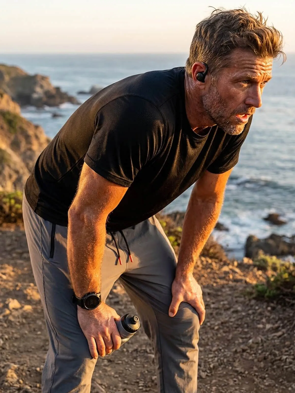 Men's Relaxed Fit Drawstring Jogger Pants sold by Eleven Oasis product image thumbnail 4