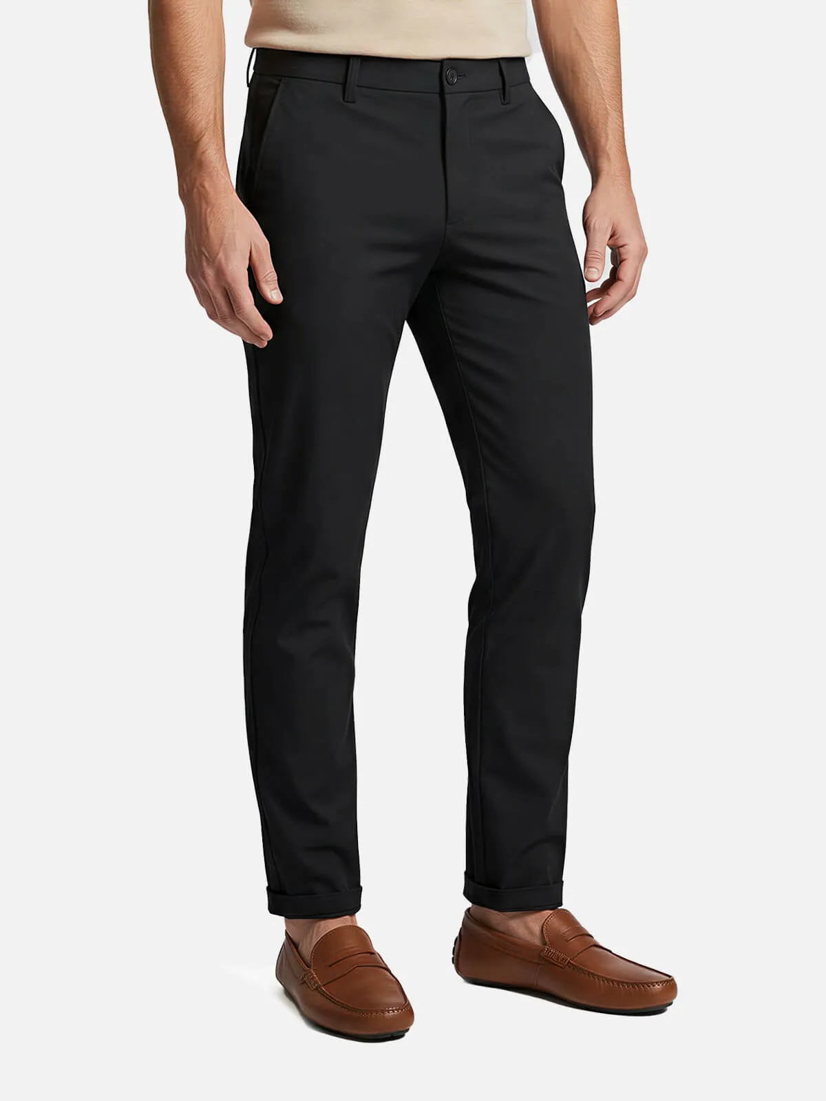 Men's Slim Fit Casual Stretch Pants sold by Eleven Oasis product image thumbnail 2
