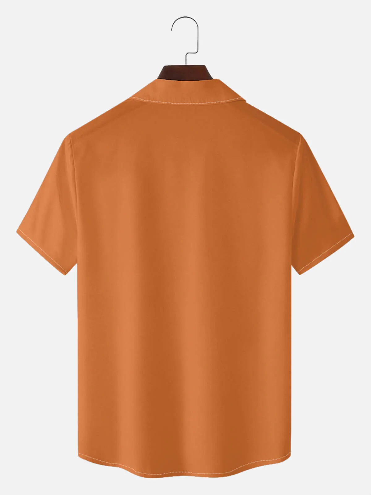 Men's Retro Clean Panel Short Sleeve Shirt sold by Eleven Oasis product image thumbnail 5