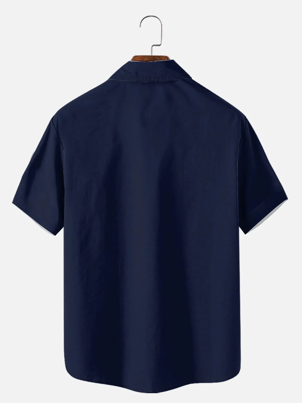 Men's Geometric Stripe Fiesta Short Sleeve Shirt sold by Eleven Oasis product image thumbnail 4