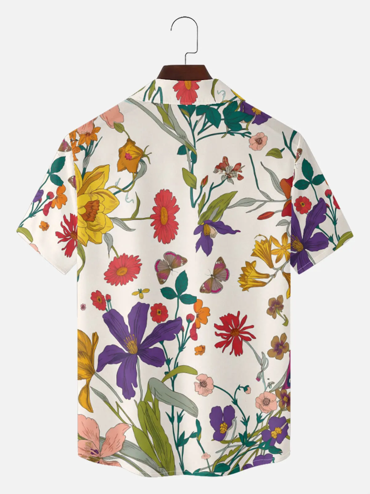 Tall Men's Botanical Garden Short Sleeve Shirt sold by Eleven Oasis product image thumbnail 3