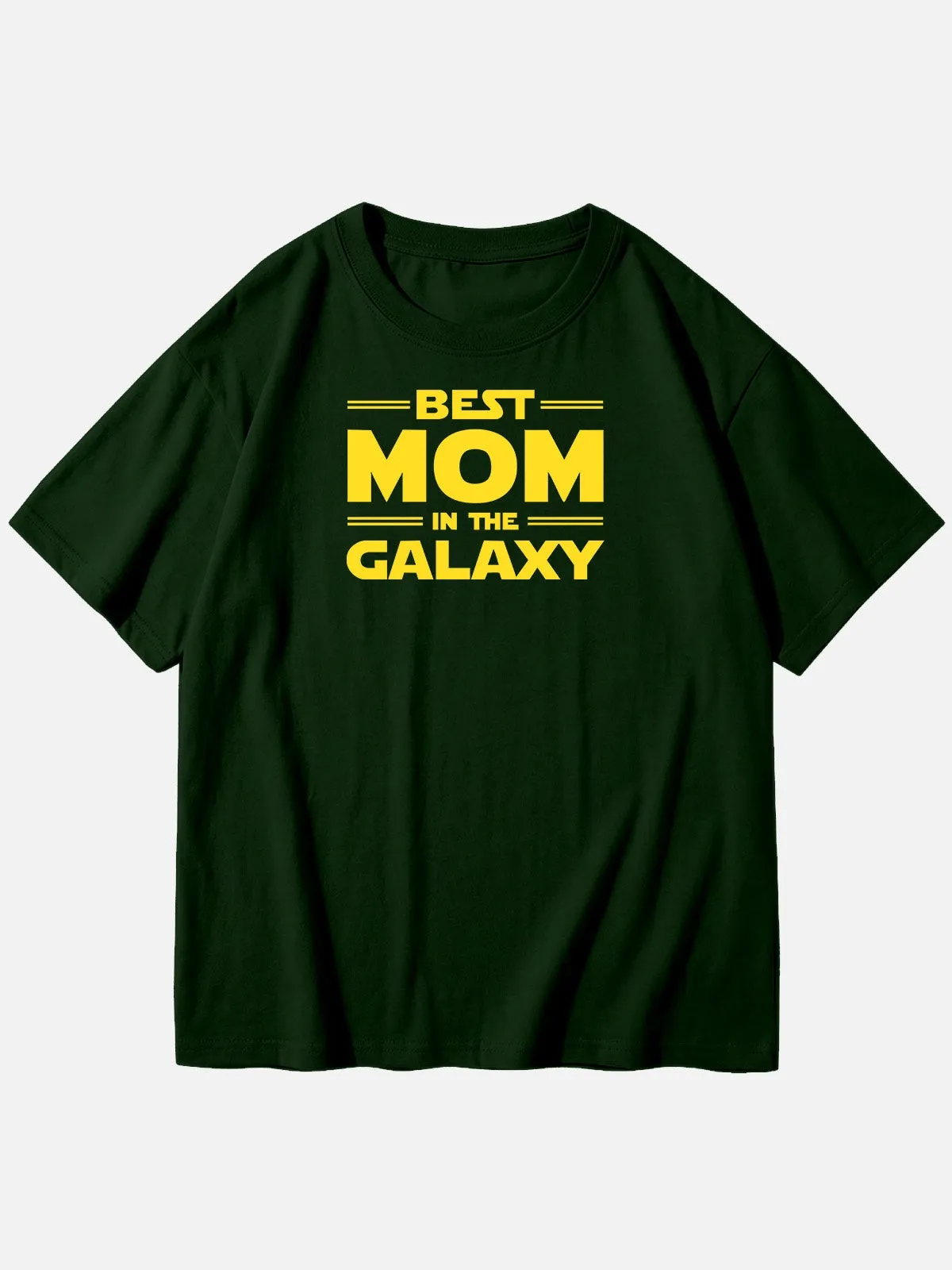 Custom Best Mom in the Galaxy Cotton Short Sleeve T-Shirt sold by Eleven Oasis product image thumbnail 4