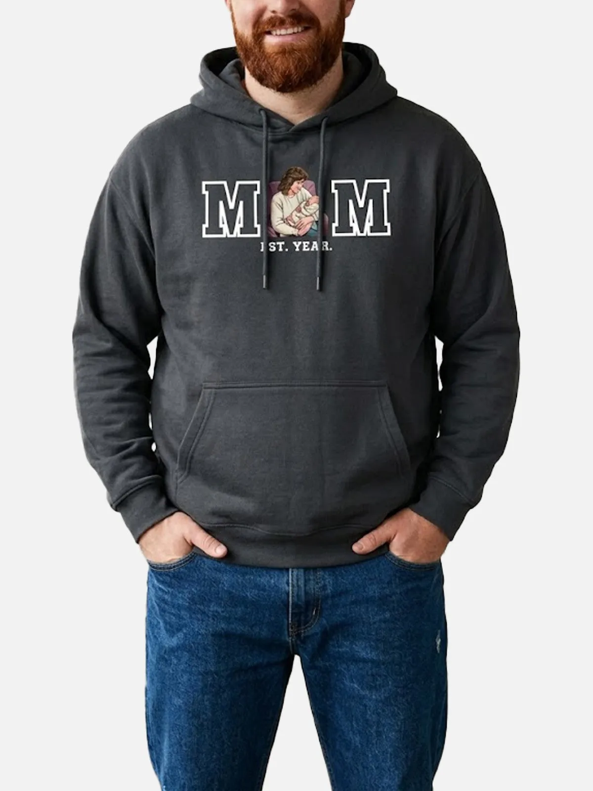 Custom Mom Illustration Hoodie sold by Eleven Oasis product image thumbnail 3