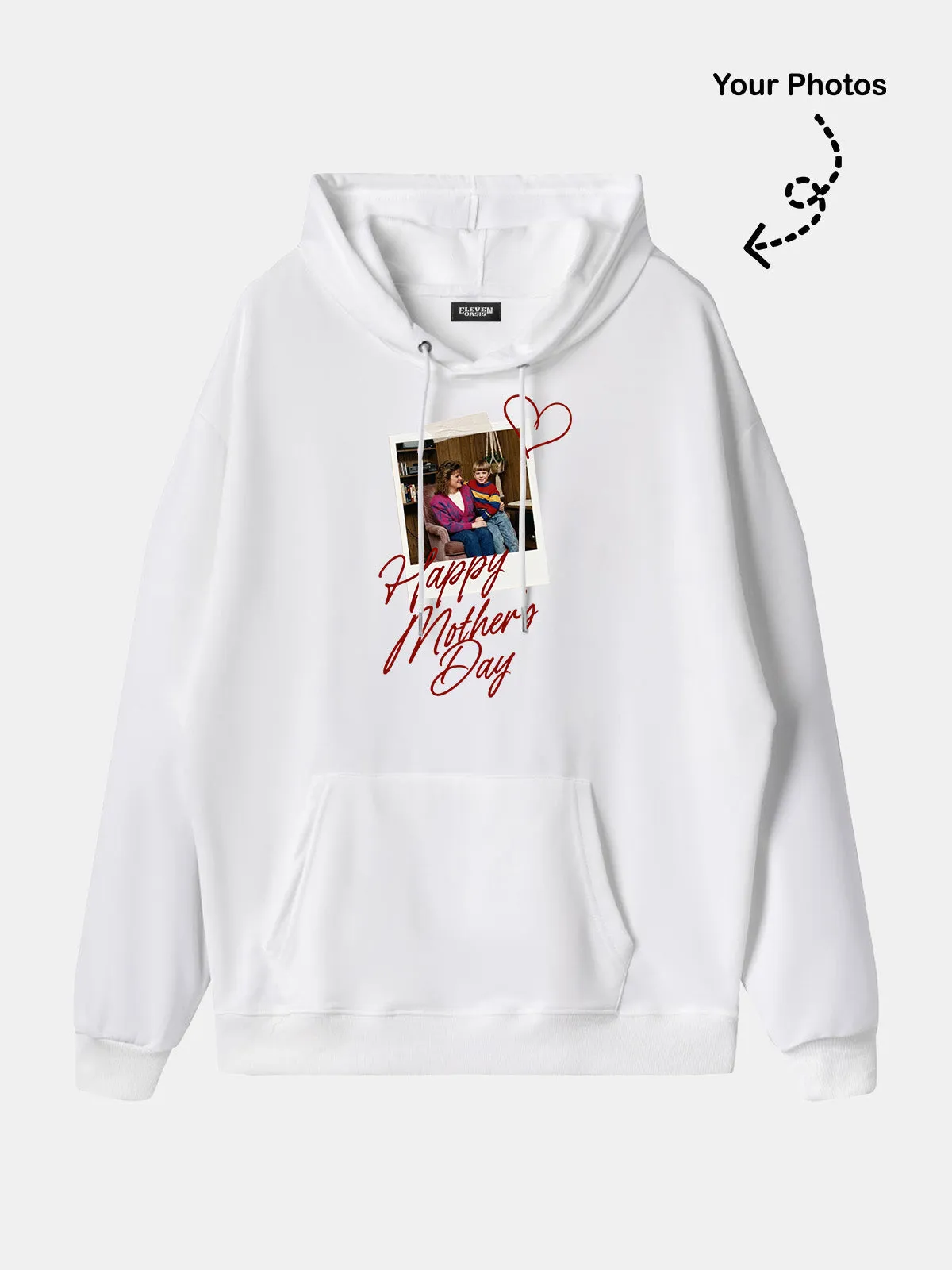 Custom Mother's Day Photo Hoodie sold by Eleven Oasis