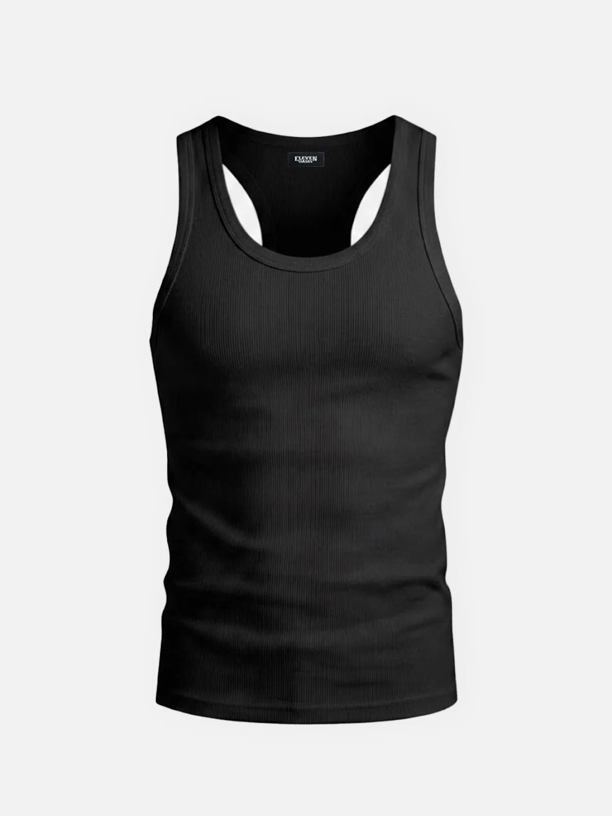 Men's Ribbed Athletic Slim Fit Tank Top sold by Eleven Oasis product image thumbnail 5