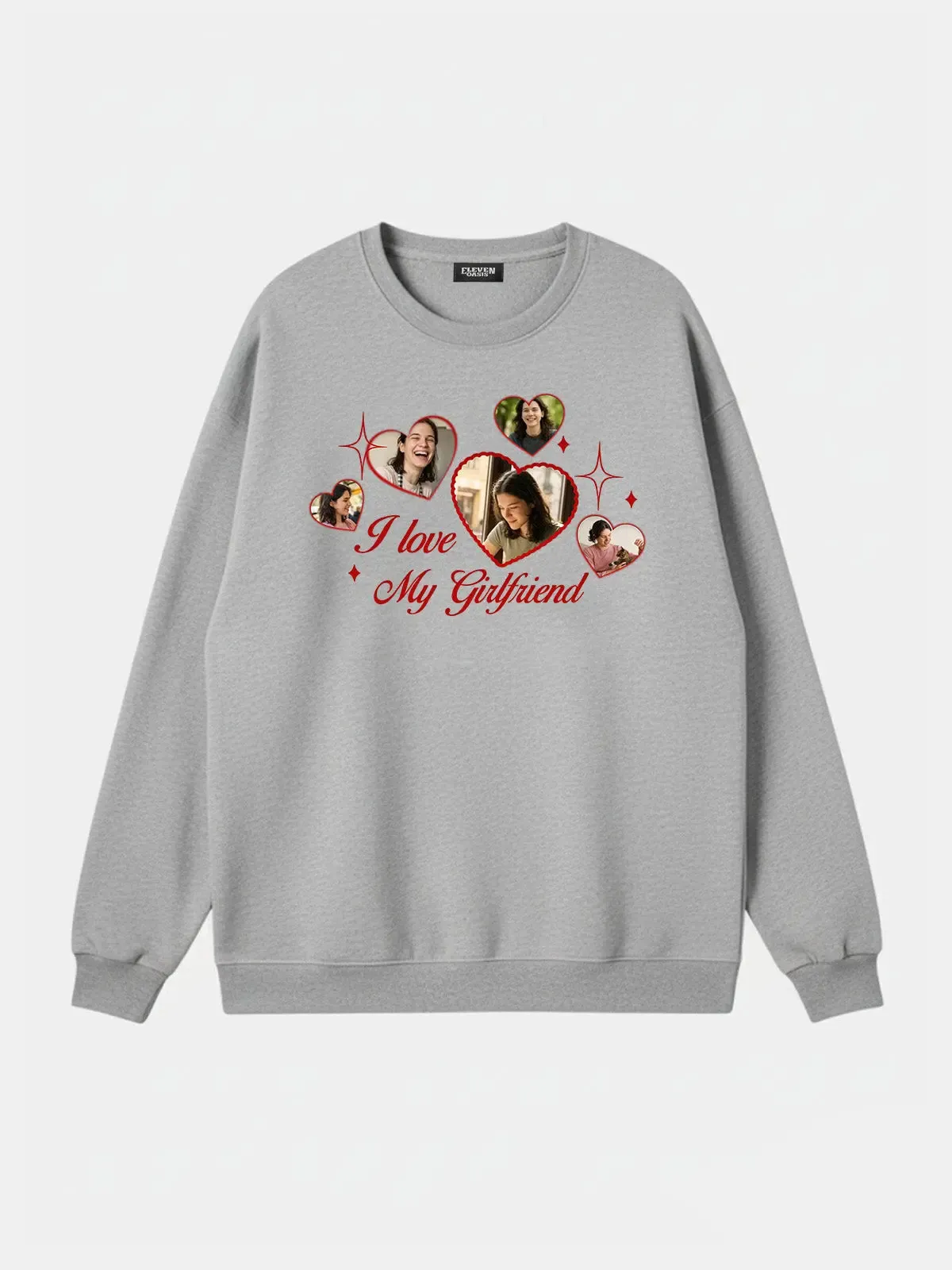 Custom Love Photo Sweatshirt sold by Eleven Oasis product image thumbnail 2