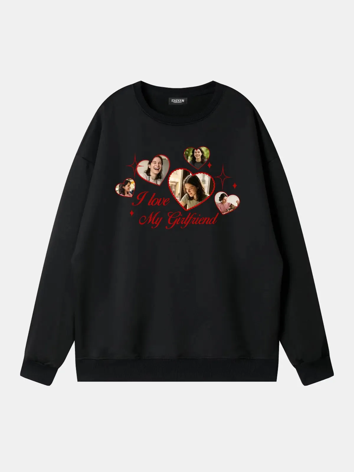 Custom Love Photo Sweatshirt sold by Eleven Oasis product image thumbnail 5