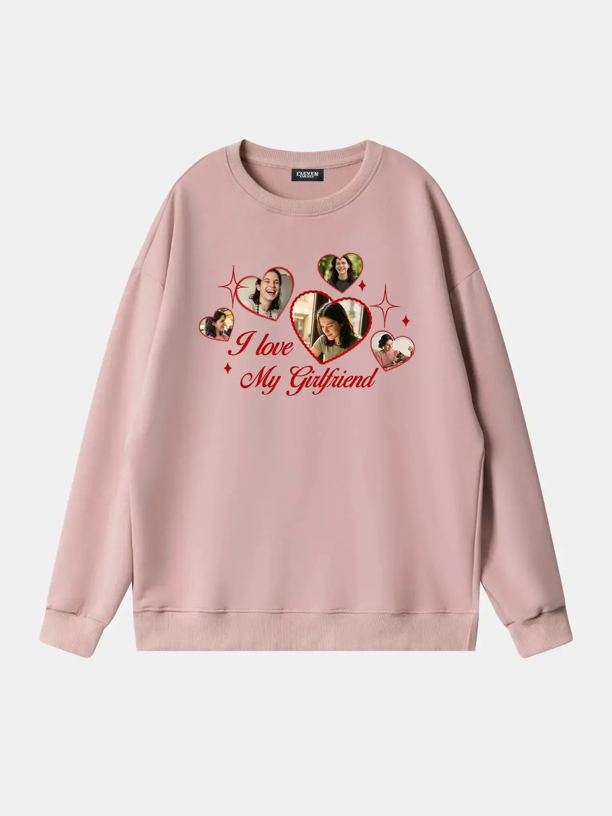 Custom Love Photo Sweatshirt sold by Eleven Oasis product image thumbnail 4