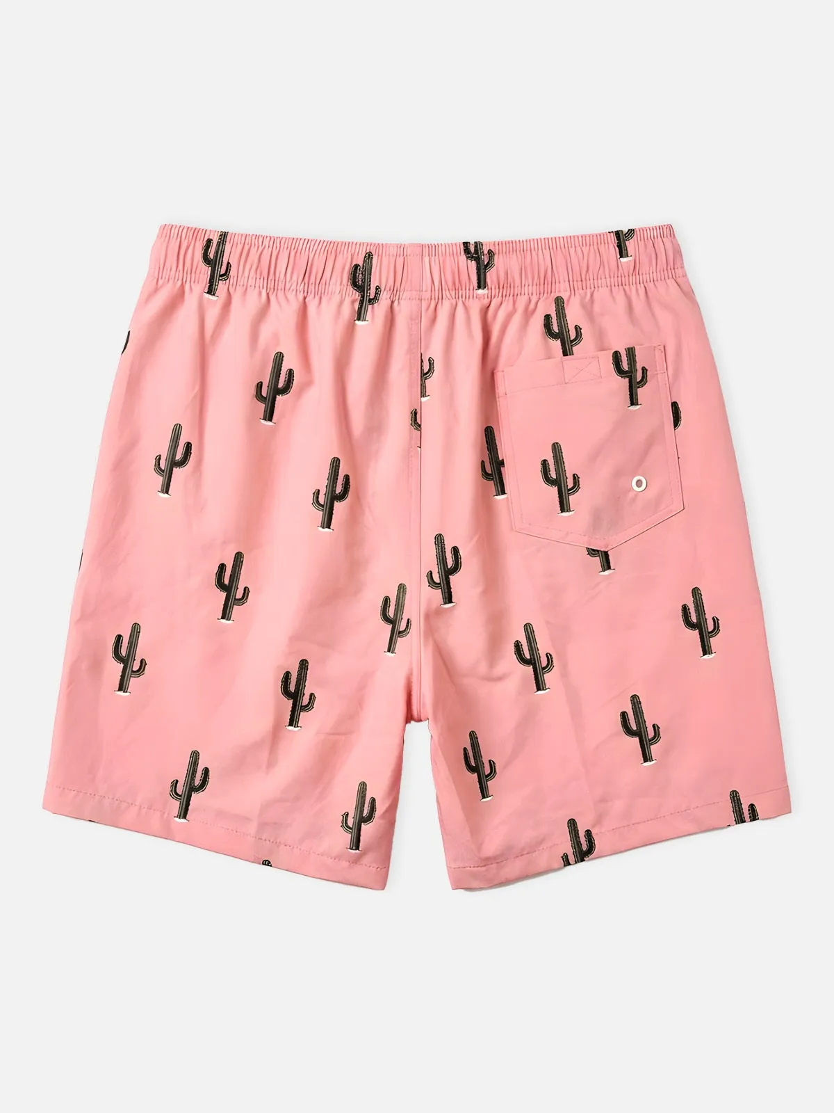 Men's Relaxed Fit Print Swim Trunks sold by Eleven Oasis product image thumbnail 4