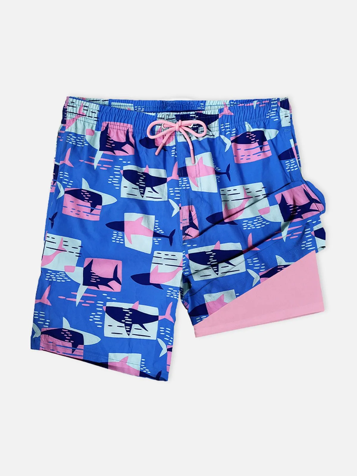 Men's Relaxed Fit Print Swim Trunks sold by Eleven Oasis product image thumbnail 5