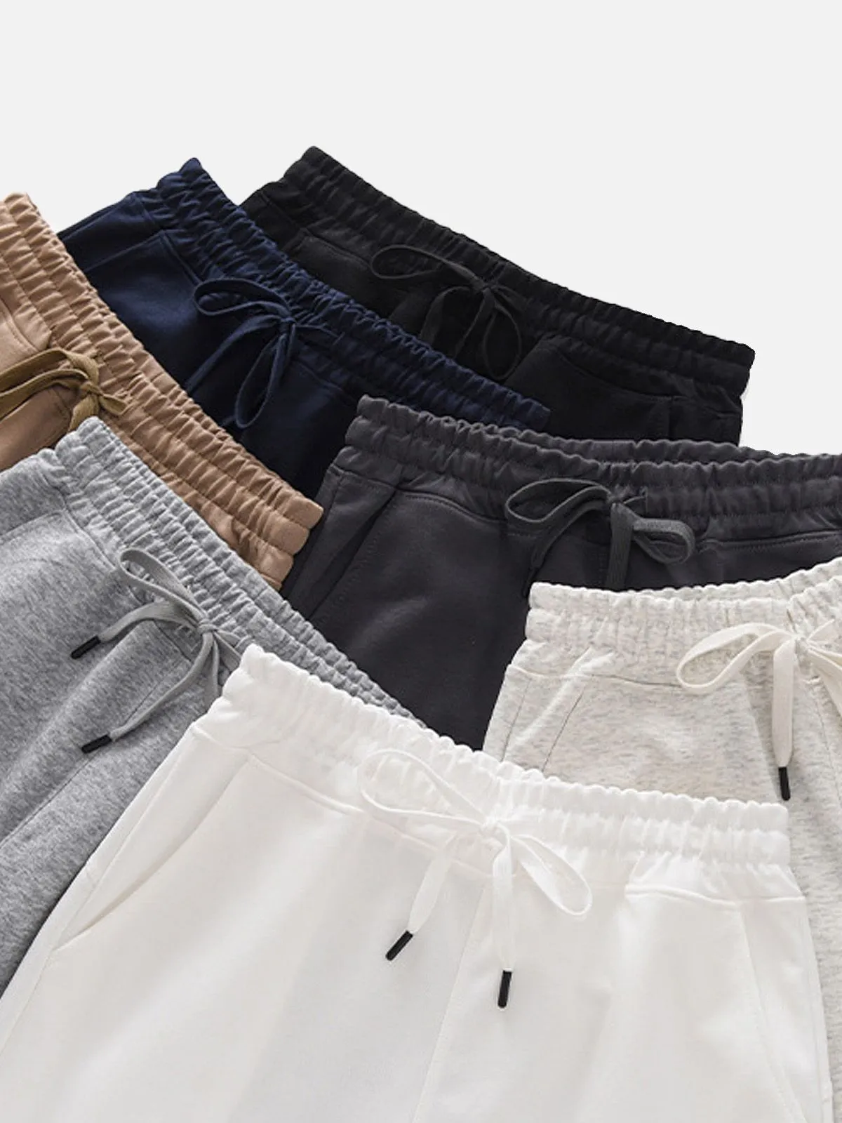 Men's Slim Fit Drawstring Sweat Shorts sold by Eleven Oasis product image thumbnail 3