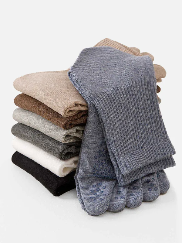 Men's Five-Toe Grip Socks made by Eleven Oasis
