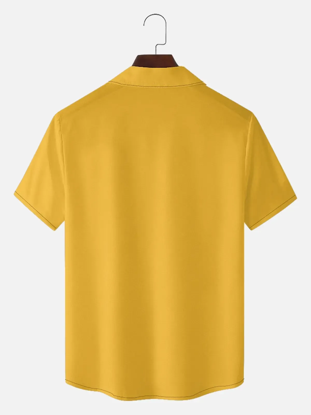 Men's Mid-Century Atomic Diamond Short Sleeve Shirt sold by Eleven Oasis product image thumbnail 3