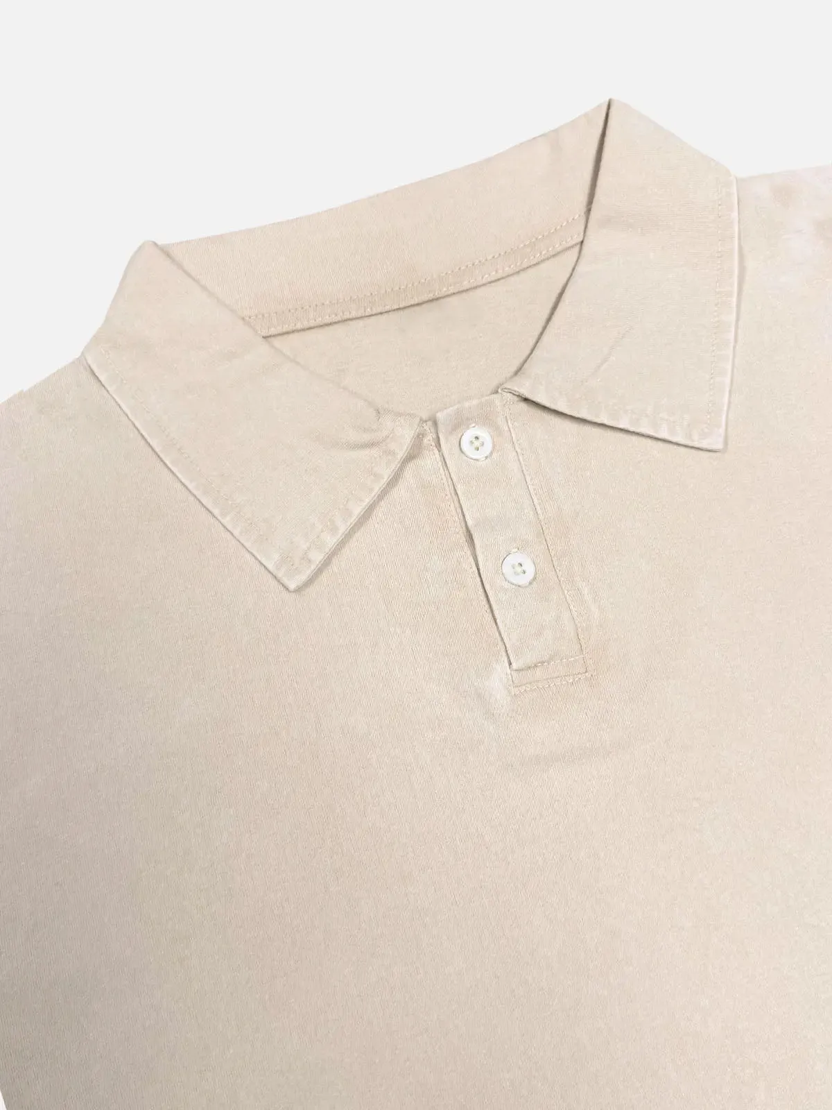 Men's Vintage Wash Short Sleeve Polo Shirt sold by Eleven Oasis product image thumbnail 3